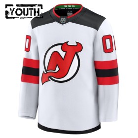 Dresovi New Jersey Devils 2024-25 Fanatics Premium Custom Gostujući Bijela - Dječji